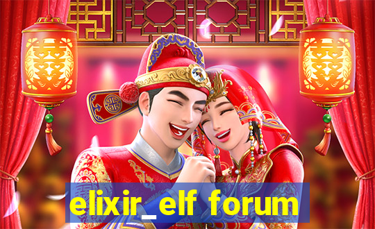 elixir_elf forum